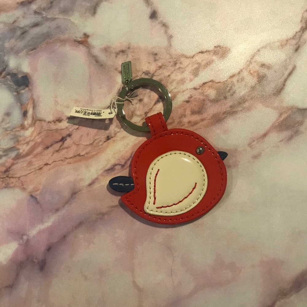Coach Bird Keychain